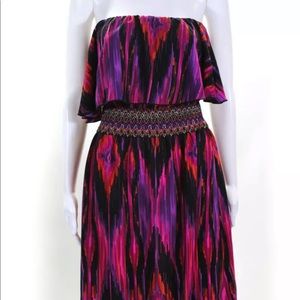 Carmen Marc Valvo Meghan Los Angeles Strapless Sundress